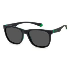 Okulary przeciwsłoneczne POLAROID PLD 2140/S 3OL Unisex Rozmiar 55 mm. Czarne okulary przeciwsłoneczne Polaroid, bez wzorów, z nylonu, prostokątne. W wyprzedaży za 309.55 zł.