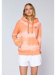 Chiemsee Bluza w kolorze pomarańczowym rozmiar: M. Pomarańczowe bluzy Chiemsee, m, bez wzorów, z bawełny, bez ramiączek, z kapturem. Za 174.95 zł.