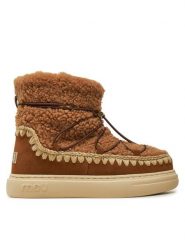 Mou Śniegowce Eskimo Sneaker Bold Scoub Lace FW411012A Brązowy. Brązowe śniegowce Mou, bez wzorów, ze skóry, bez zapięcia. Za 1,199.00 zł.