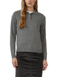 S.Oliver Sweter w kolorze szarym rozmiar: 46. Szare swetry S.Oliver, s, bez wzorów, bez ramiączek. Za 95.99 zł.