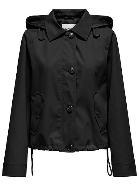 ONLY Kurtka przejściowa w kolorze czarnym rozmiar: S. Czarne kurtki ONLY, s, bez wzorów, bez kaptura. Za 96.14 zł.