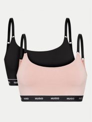 Hugo Komplet 2 biustonoszy topów 50480158 Kolorowy. Biustonosze Hugo, bez wzorów, z bawełny. Za 139.99 zł.