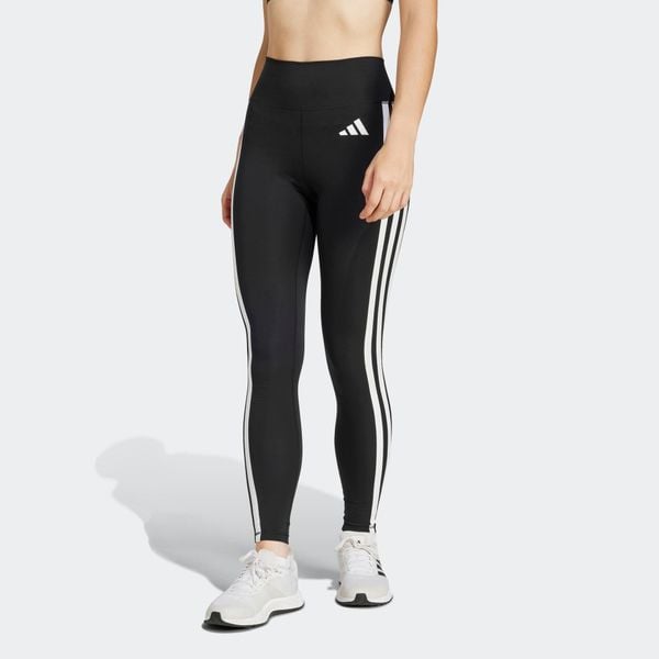 Legginsy fitness damskie ADIDAS. Legginsy adidas, bez wzorów, z materiału, sportowe. Za 199.99 zł.