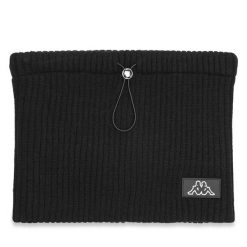 Komin Kappa. Czarne szaliki i kominy Kappa, bez wzorów. Za 59.99 zł.