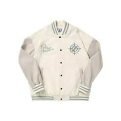 Wyszywana kurtka podszewkowa Rigorer. Białe kurtki RIGORER, m, bez wzorów, z materiału, eleganckie, bez kaptura. Za 458.00 zł.