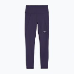 Legginsy treningowe damskie PUMA Hyrox Essential. Fioletowe legginsy Puma, bez wzorów, sportowe. Za 159.99 zł.