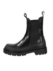GANT Footwear Skórzane sztyblety w kolorze beżowo-czarnym rozmiar: 38. Brązowe botki GANT Footwear, bez wzorów, sportowe, z okrągłym noskiem, bez obcasa, bez zapięcia. Za 271.67 zł.