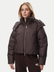 Adidas Kurtka zimowa Essentials KR9566 Brązowy ciemny Loose Fit. Brązowe kurtki adidas, na zimę, xs, bez wzorów, z syntetyku, bez kaptura. Za 949.99 zł.