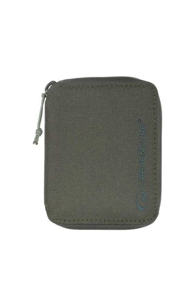 Portfel Rfid Bi Fold Wallet Recycled Olive. Zielone portfele Lifeventure, bez wzorów, z nylonu. Za 88.75 zł.