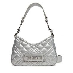 Torebka LOVE MOSCHINO. Szare listonoszki Love Moschino, bez wzorów, bez dodatków. Za 519.99 zł.