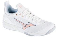 Buty siatkarskie damskie Mizuno Wave Luminous 2. Białe buty do biegania Mizuno, bez wzorów, z gumy, bez zapięcia, do biegania, mizuno wave. Za 562.10 zł.