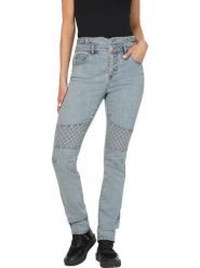 Heine Dżinsy - Slim fit - w kolorze błękitnym rozmiar: 50. Niebieskie jeansy Heine, bez wzorów, klasyczne, z podwyższonym stanem. Za 56.99 zł.