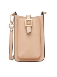 U.S. Polo Assn. Torebka BIUXT8504WVP Różowy. Czerwone listonoszki U.S. Polo Assn., bez wzorów, z materiału, bez dodatków. Za 269.99 zł.