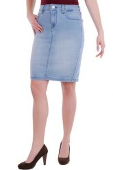 LEE PENCIL SKIRT DAMSKA SPÓDNICA JEANSOWA PALE RIDER L38GRKXS 112108203. Spódnice Lee, l, bez wzorów, z jeansu. Za 169.99 zł.