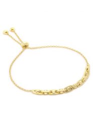 Michael Kors Bransoletka MKC170900710 Złoty. Żółte bransoletki Michael Kors, srebrne. Za 689.99 zł.