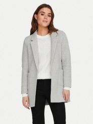 ONLY Marynarka Baker 15218396 Szary Regular Fit. Szare marynarki i żakiety ONLY, xs, bez wzorów, z bawełny, bez ramiączek. Za 159.99 zł.