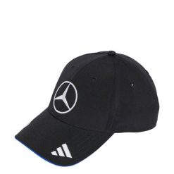 Czapka Mercedes-AMG Petronas Formula One Team Kimi Antonelli. Niebieskie czapki z daszkiem adidas, z aplikacjami, z materiału, klasyczne. Za 199.00 zł.