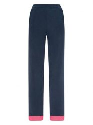 Naturana Spodnie dresowe w kolorze granatowym rozmiar: L. Niebieskie spodnie dresowe Naturana, bez wzorów, z dresówki. Za 79.21 zł.