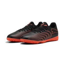 Młodzieżowe buty piłkarskie unisex FUTURE 9 PLAY TT PUMA. Czarna buty do biegania Puma, bez wzorów, bez zapięcia, do biegania. Za 221.99 zł.