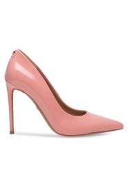 Nine West Szpilki WFA2676-1 Różowy. Czerwone szpilki Nine West, bez wzorów, z syntetyku, bez obcasa, na szpilce, bez zapięcia. Za 229.99 zł.