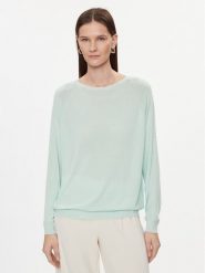 Kontatto Sweter 3M2020C Zielony Regular Fit. Zielone swetry Kontatto, m, bez wzorów, z wiskozy, bez ramiączek. Za 179.99 zł.