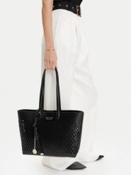 Nine West Torebka CEO-Bleeker Petal-LDA8699A Czarny. Czarne shopper bag Nine West, bez wzorów, ze skóry, bez dodatków. Za 269.99 zł.