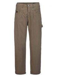 Herrlicher Spodnie "Peyton" w kolorze szarobrązowym rozmiar: W29. Brązowe spodnie materiałowe Herrlicher, bez wzorów, z materiału, klasyczne. Za 208.99 zł.