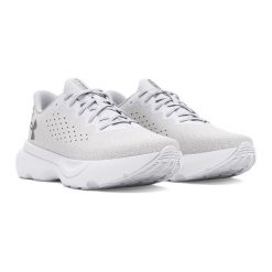 Buty do biegania damskie Under Armour Infinite. Czarne buty do biegania Under Armour, bez wzorów, bez zapięcia, do biegania. Za 309.99 zł.
