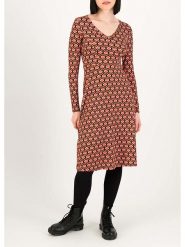 Blutsgeschwister Sukienka "Easy Peasy" ze wzorem rozmiar: L. Sukienki Blutsgeschwister, l, bez wzorów, z bawełny, bez kołnierzyka, bez ramiączek, midi, rozkloszowane. Za 101.23 zł.