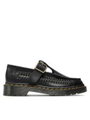 Dr. Martens Półbuty Adrian T Bar 31622001 Czarny. Czarne półbuty wsuwane Dr Martens, bez wzorów, ze skóry, bez obcasa, na płaskiej podeszwie. Za 509.99 zł.