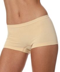 Bokserki damskie bawełniane Brubeck. Szare bokserki damskie Brubeck, bez wzorów, z bawełny. Za 26.99 zł.