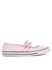 Converse Baleriny Chuck Taylor All Star Dainty Mary Jane A11856C Różowy. Czerwone baleriny Converse, bez wzorów, z materiału, retro, bez obcasa, bez zapięcia. Za 209.99 zł.