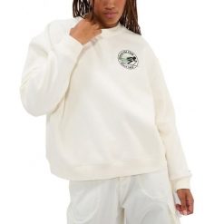 Bluza damska Ellesse Areski. Białe bluzy Ellesse, s, bez wzorów, z bawełny, bez ramiączek, bez kaptura. Za 199.99 zł.