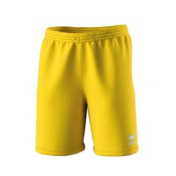 Szorty Errea Edo. Żółte szorty ERREA, bez wzorów, z materiału, sportowe. Za 143.00 zł.