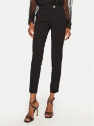 Rinascimento Spodnie materiałowe CFC0119991003 Czarny Regular Fit. Czarne spodnie materiałowe Rinascimento, bez wzorów, z materiału. Za 299.99 zł.