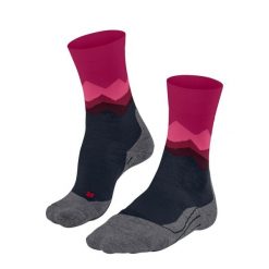 Skarpetki damskie Falke TK2 Explore. Niebieskie skarpetki Falke, bez wzorów, z elastanu. Za 161.50 zł.