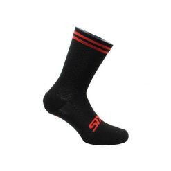 Skarpetki Sixs Stripes. Czarne skarpetki SIXS, bez wzorów, z materiału. Za 143.50 zł.