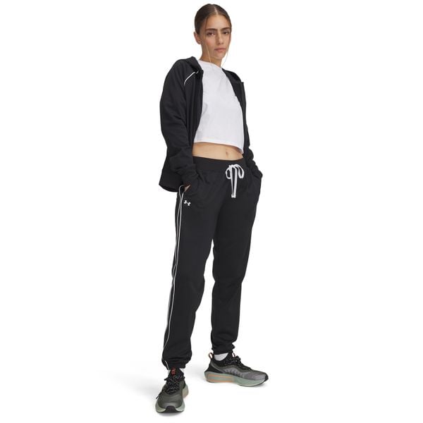 Damska bluza dresowa Under Armour Rival. Białe bluzy bez kaptura Under Armour, m, bez wzorów, z dresówki, bez kaptura. Za 371.10 zł.