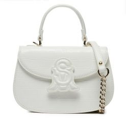 Torebka Steve Madden. Białe kopertówki Steve Madden, bez wzorów, bez dodatków. Za 419.99 zł.