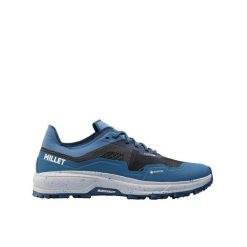 Buty do biegania w terenie damskie Millet Intense GoreTex W. Niebieskie buty do biegania Millet, bez wzorów, z gore-texu, bez zapięcia, do biegania, gore-tex. Za 949.00 zł.