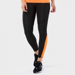 Kobieta Fitness Legginsy sportowe ze średnim stanem Fit Max SIROKO Czarny. Brązowe legginsy SIROKO, bez wzorów, sportowe. Za 122.95 zł.