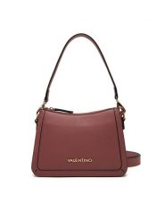 Valentino Torebka Ivy VBS8NR13 Różowy. Czerwone listonoszki Valentino, bez wzorów, ze skóry, bez dodatków. Za 329.99 zł.