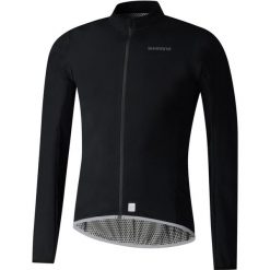 Kurtka Windflex, czarna. Czarne kurtki Shimano, m, bez wzorów, sportowe, bez kaptura. Za 549.90 zł.