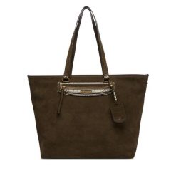 Torebka MICHAEL Michael Kors. Brązowe shopper bag MICHAEL Michael Kors, bez wzorów, bez dodatków. Za 1,429.00 zł.