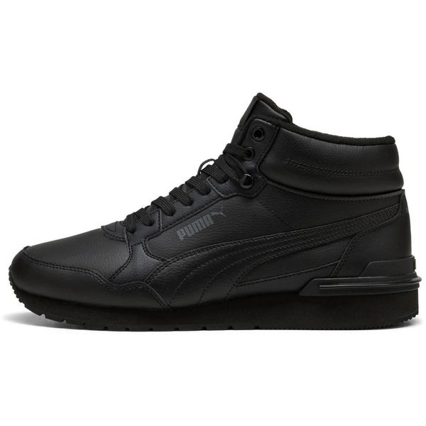 Buty Puma St Runner V4 Mid. Czarne buty treningowe Puma, bez wzorów, z materiału, bez zapięcia, trekkingowe. Za 243.18 zł.