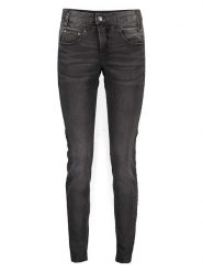 Herrlicher Dżinsy - Skinny fit - w kolorze antracytowym rozmiar: W24/L30. Czarne jeansy Herrlicher, l, z aplikacjami, ze skóry, klasyczne. Za 127.95 zł.