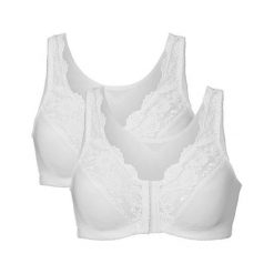 Cellbes Biustonosz 2 Pack biały female biały 75B. Białe biustonosze sportowe Cellbes, bez wzorów, z koronki. Za 119.00 zł.