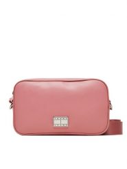 Tommy Jeans Torebka Tjw American Cool Camera Bag AW0AW17570 Różowy. Czerwone listonoszki Tommy Jeans, bez wzorów, z jeansu, bez dodatków. Za 389.99 zł.