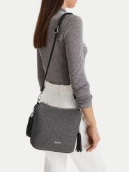 Lasocki Torebka CEO-LSK-X-007-09 Szary. Szare torebki klasyczne Lasocki, bez wzorów, z materiału, bez dodatków. Za 169.99 zł.