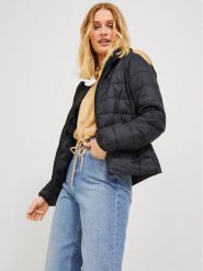 JJXX Kurtka puchowa Nora 12224669 Czarny Regular Fit. Czarne kurtki JJXX, s, bez wzorów, z puchu, bez kaptura. Za 139.99 zł.